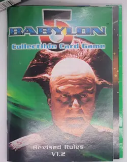 Babylon 5 CCG Card Lot - Vintage Sci-Fi Starter Decks & Bonus Cards - 1990s - Image 1