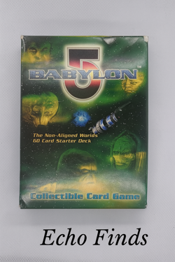 Babylon 5 CCG Card Lot - Vintage Sci-Fi Starter Decks & Bonus Cards - 1990s - Image 5