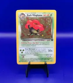 Dark Vileplume 13/82 Team Rocket Set Holo Rare Pokemon Card Nintendo TCG WOTC NM - Image 1