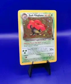 Dark Vileplume 13/82 Team Rocket Set Holo Rare Pokemon Card Nintendo TCG WOTC NM - Image 2