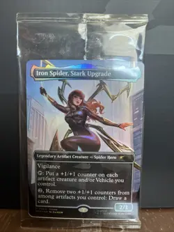 Magic the Gathering Marvel Legends Iron Spider MJ CARD ONLY - Image 3