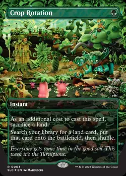 MtG CROP, URZA, BEAST, Elves Secret Lair Encyclopedia Single Card Magic Preorder - Image 1