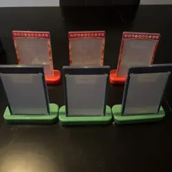 Pokemon TCG Ultra Pro Protetective Card Case & Card Stand Multi-Color Lot - Image 1