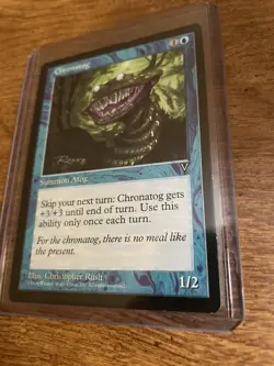 Chronatog MTG Visions #28 X1 NM Near Mint Rare Magic The Gathering Card ‘’ - Image 3