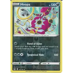 122/196 Hoopa Holo Rare Card : Pokemon TCG : SWSH-11 Lost Origin - Image 1