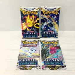 Silver Tempest Art Set 4x Booster Packs - Brand New Sealed Pokemon Card - Image 1