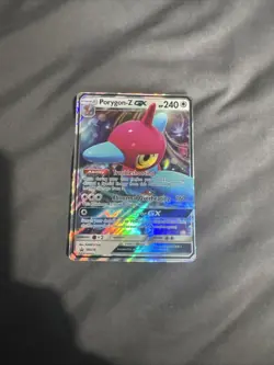 Pokemon Porygon-Z GX SM216 Black Star Promo Holo Card Mint Condition - Image 1