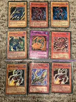 Lot of 109 Yu-Gi-Oh! TCG Fake Cards Poorly Translated Funny Holo - Image 1