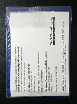 PIKACHU 101, BLACK STAR PROMO, STAMPED PRIZE PACK, SEALED, POKEMON CARD (NM) - Image 2
