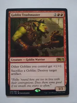 Goblin Trashmaster - Core Set 2019 - 144/280 - MtG - Image 1