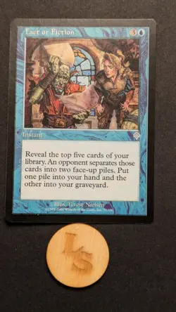 Fact or Fiction - Invasion (INV) -Magic: The Gathering - Uncommon Instant NM JJC - Image 1
