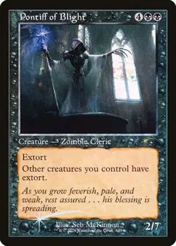 Pontiff of Blight - Foil Retro Frame SLD NM MTG - Image 1