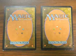 MTG Visions Chronatog x2 Blue Rare Lightly Played Condition - Image 2