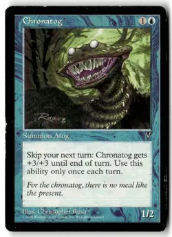 MTG Chronatog - Visions Heavily Played English - Image 1