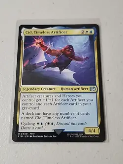 MTG Cid, Timeless Artificer (0409) Final Fantasy Regular - Image 1