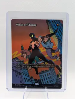 Magic The Gathering Spider-Man Winds of Change #0030 Borderless Foil - Image 1