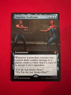 Impostor Syndrome MTG SPM 0034 Marvel's Spider-Man Spiderman Extended Art - Image 1