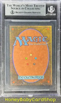 MTG Unlimited Edition 1993 Plains (C) BGS 9.0Q+ (Quad+) MINT Old School 93/94 - Image 2