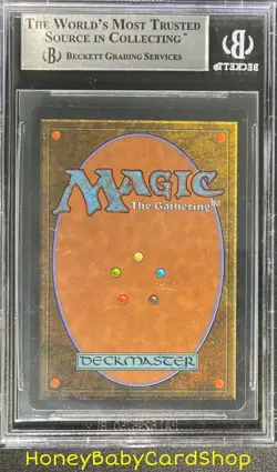 MTG Unlimited Edition 1993 Island (B) BGS 9.0 MINT Old School 93/94 - Image 2