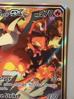 Reshiram & Charizard GX SM201 Pokemon TCG Black Star Promo - Image 3