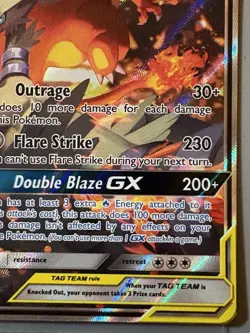 Reshiram & Charizard GX SM201 Pokemon TCG Black Star Promo - Image 5
