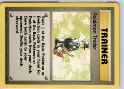 Pokemon Trader 77/102 Rare Base Set Pokemon Card Trading Card TCG - Image 5