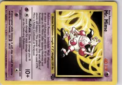 Pokemon TCG Jungle Set Mr. Mime 22/64 Non Holo Rare Card 1999 Trading Card TCG - Image 5