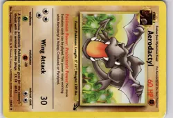 Pokemon TCG Aerodactyl Fossil Card 16/62 Regular Rare Trading Card TCG - Image 5