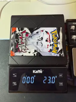 EXTREMELY HEAVY Pokemon TCG S&V White Flare Booster Pack 23 Grams - Image 4