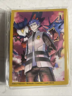 65 Ct Cyrus Premium Tournament Collection Card Sleeves Sealed Pokemon - Image 1