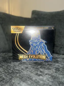 🔥 POKEMON TCG MEGA EVOLUTION LUCARIO ELITE TRAINER BOX ETB - BRAND NEW SEALED - Image 1