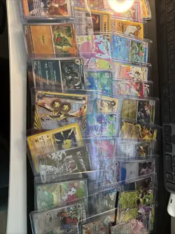 Pokemon Lot Of 34 Rare Or Better IR, Full Art, Vintage, Pokeball, Master Ball - Image 1