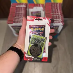 Pokemon TCG Destined Rivals Single Blister Display (40 Packs) - Eevee & Zarude - Image 5
