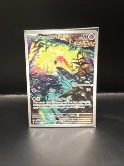 Pokemon Scream Tail 065 Black Star Pokemon Center Stamped Promo Sealed - Image 3
