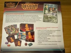 Pokemon TCG: Scarlet & Violet Obsidian Flames Elite Trainer Box - Factory Sealed - Image 3
