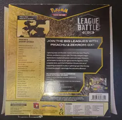 Pikachu & Zekrom-GX Pokemon TCG SEALED League Battle Deck - Image 2