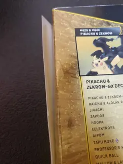 Pikachu & Zekrom-GX Pokemon TCG SEALED League Battle Deck - Image 3