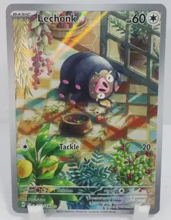 Lechonk IR 209/197 Obsidian Flames Holo Pokemon NM/M Unplayed Pack Fresh - Image 1