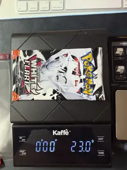 EXTREMELY HEAVY Pokemon TCG S&V White Flare Booster Pack (22.90 g!) - Image 1