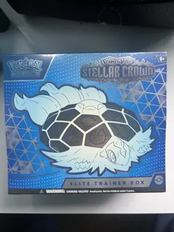 Pokemon TCG - Scarlet & Violet - Stellar Crown - Elite Trainer Box - New Sealed! - Image 1