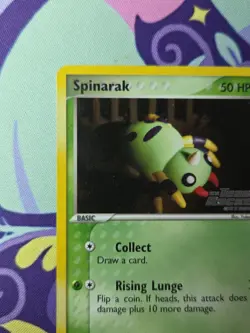 Pokemon TCG EX Team Rocket Returns Spinarak 78/109 Reverse Holo Excellent - Image 2