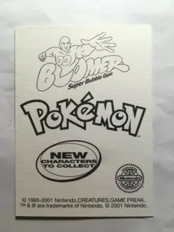 STICKERS POKEMON HOLO NEUF N°158 " KAIMINUS - TOTODILE " DUNKIN BOOMER MINT 2001 - Image 2