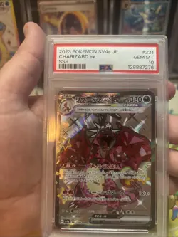 Pokemon Charizard ex SSR Shiny Treasure Japanese 331/190 PSA 10 - Image 2