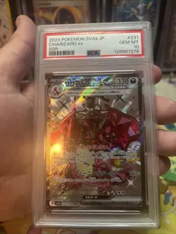 Pokemon Charizard ex SSR Shiny Treasure Japanese 331/190 PSA 10 - Image 5