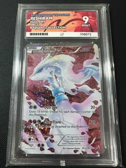 Pokemon TCG Reshiram RC22/RC25 Legendary Treasures Full Art Rare Ace 9 Not PSA - Image 1