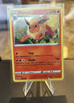 Flareon SWSH041 - Pokemon Sword & Shield Black Star Promo Holo TCG 2019 - MINT - Image 1