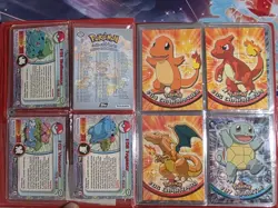 1999 Topps Pokemon Series 1 Prints 1, 2 - Master Set In 90s Pikachu Binder - Image 3