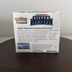 Pokemon TCG Sword & Shield Silver Tempest Booster Box - 36 Packs - Sealed - Image 5