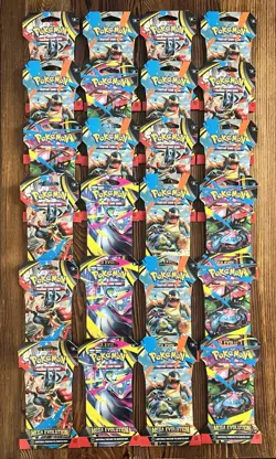 🔥LOT OF 24 Pokemon Mega Evolution Sleeved Booster Packs New Sealed w/ Postcards - Image 1