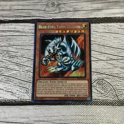 YuGiOh Blue-Eyes Toon Dragon SRL-EN000 Secret Rare 25th Anniversary - NM - Image 1